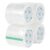 BOMEI PACK Clear Packing Tape, 4 inch Wide x 60 Yards Per Roll, Clear, 2.5MIL Thickness Heavy Duty Packaging Tape Carton Tape for Shipping, Moving, Sealing,Pack of 4 Rolls