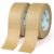BOMEI PACK Reinforced Paper Packing Tape 2inch, Biodegradable Self Adhesive Gummed Kraft Paper Shipping Tape, for Heavy Duty Packing, Shipping, Moving and Storage, 2Rolls x 50yds