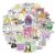 Bomichi 90 Pcs Funny Stickers for Adults, Waterproof Vinyl Holographic Shiny Meme Cute Sticker Pack for Laptop Water Bottles Book Hard Hat Car Bumper Scrapbook DIY