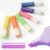 BONACE Glitter Highlighters, 6 Assorted Colors Quick-Dry Chisel Tip