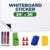 BONBELA Magnetic Whiteboard Sticker for Wall, 24″x36″ Peel and Stick Dry Erase Board & Sheet, Self-Adhesive Contact Paper for Home, Office & Classroom, No Ghosting, with Markers, Eraser & Magnets
