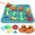 Bonitoto STEM Board Game Logical Road Builder Maze Toy for Kids Ages 3-8
