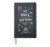 Boo-K of Well Wishes Bridal Shower Journal Halloween Bride Hardcover Journal, Black