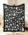 Boo Blanket Coloring, DIY Halloween Coloring Blanket with 24 Markers (A*2)