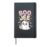 Boo Jee Coquette Leopard Boujee Halloween Ghost Hardcover Journal, Black