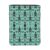 Book Cover Halloween Skull Skeleton Mint Green Protector