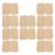 Book Cover Protector Self-Adhesive 10pcs Kraft Paper