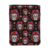Book Cover Protector (Sugar Skulls and Roses Day of Dead Halloween)