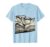 Bookish Glasses on Dog-Eared Paperback Graphic T-Shirt, Men, Baby Blue, XX-Large