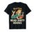 Book Lover Good Girls Read Dirty Books Retro Cocktail Humor T-Shirt