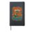 Book Lover Reading Makes Me Cappy Reader Capybara Hardcover Journal, Black
