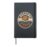 Book Lover Reading Makes Me Cappy Reader Capybara Hardcover Journal, Black