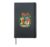 Book Lover Tropical Reading Coffee Floral Summer Bookworm Hardcover Journal, Black