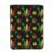 Book Pouch Cool Watercolor Rasta Weedleaf Leaves Black Book Protector