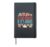 Book Reading Library It’s Not Hoarding If It’s Books Hardcover Journal, Black