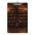 Book Room Plastic Clipboard with Low Profile Clip for Office