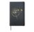 Books Flower I Reading Book Literature Library Flower Hardcover Journal, Black