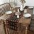 Bookshelf Table Runner 13 X 120 Inches,Antique Volume Books Kitchen Dining Tables Decor for Home, Vintage Classic Library Table Mat, Dark Brown