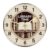 Books Wall Clock, Classic Educational Lamp Clock Hands None Beige Wall with Second Hand for Bedroom Office Classroom Study Room Decor 11.6×11.6 Inches