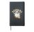 Boonana Ghost Funny Halloween Costume Hardcover Journal, Black