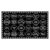 Booooom Jackson Classroom Rug Elementary, Large Classroom Carpet 7’6″ x 13’1″ Black Preschool Seating Rug Alphabet Rugs for School (Encourage, 7’6″ x 13’1″)