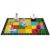 Booooom Jackson Classroom Rug Large Colorful Classroom Carpet with Non-Slip Backing, 9 x 12 ft Children’s Classroom Seating Rug Elementary