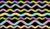Booooom Jackson Large Black Classroom Rug with Stripe, 7’6″ x 13’1″ Nylon Colorful Wave Pattern Carpet for Preschool, Daycare, Playroom or Library, Fade & Stain Resistant, Easy to Clean