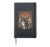 Border Collie Halloween Dog Lover Spooky Season Cute Hardcover Journal, Black