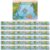 Border World Continents, 35 Feet Per Pack, 6 Packs