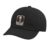 Born for Rock ‘N’ ROLL Skull with Roses Vintage Music Art Adjustable Printed Baseball Hat, Black