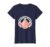 Born to Glow Always K-Beauty Glass Skin Design T-Shirt, Women, Navy Blue, Large