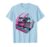 Born to Read Books Forced to Read Emails T-Shirt, Men, Baby Blue, 3X-Large
