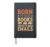 Born to Read Books Funny Quote Hardcover Journal, Black