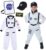 Born Toys Astronaut Costume for Kids NASA Space Suit, Machine Washable, 3+