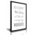 Borsxtzy Quote Remember That Feeling Aluminum Picture Frames with Tempered Glass Acrylic Ready to Hang Poster with Removable Mat for Living Room Bedroom Office Black-style16x24inchs(40x60cm)