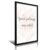 Borsxtzy Quote Your Feelings Are Valid Aluminum Picture Frames with Tempered Glass Acrylic Ready to Hang Poster with Removable Mat for Living Room Bedroom Office Black-style12x16inchs(30x40cm)