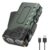 BORUIT USB C Rechargeable & Hand Crank Flashlight, 3 Modes, Digital Display