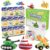 Both idea Air Dry Clay Air Kit Dry Modeling Set for 3-12 Kids Air Foam Tools DIY Clay Crafts, Air Dry Arts Clay Kits Modeling Clay Kit, Craft for Boys Classroom Birthday Party Toys