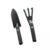 Bothyi 2X Metal Accessories Treasure Digging Tools Spade Rake Portable Rake Treasure Hunting Device for Beach Adventures Kids