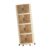 Bothyi Heavy Duty Storage Organizer Multipurpose Utility Cart Movable on Wheels Corner Rolling Storage Trolley for Dresser Cosmetics , 4 Tier