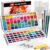 botkc 100 Colors Watercolor Paint Set, Travel Water Colors Kit for Artists