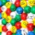 Bottone 75lots Numbered Bingo Balls Replace Accessories for Game