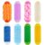 Bouiexye 8 PCS Sensory Toys Assorted Textured Exercise Sensory Bar Toys for Kids Baby Classroom Preschoolers Kindergarten Autism Educational