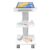 BounceyCart Medical Workstation Trolley Cart with Wheels & Laptop Tray