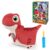 Bouncy Pals Paw Patrol x The Dino Movie Toddler Dinosaur Hopper Toy-Rhubarb