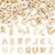 Boutigem 50Pcs Beige Letter Acrylic Beads with Big Horizontal Holes