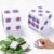 BOXOB 2pcs 25mm Colorful Floral Acrylic Mahjong Dice for Party Games