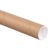 BOX USA Cardboard Tubes with Caps 24x2x2, 50-Pack