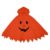 Boy And Girl Hooded Ghost Poncho Smiling Pumpkin Face Halloween Cape