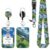 Boy Lanyard for ID Badge Holder Dinosaur Retractable Reel Clip Heavy Duty ID Card Holder with Lanyard for Nurse Teacher Office Women Men